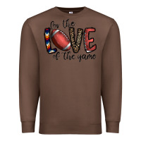 Chestnut for the love of the game football Premium Sweatshirt - CowhideDigitalArt