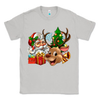 Moon Dust santa and reindeer Classic Tee - Zillion Design Studio
