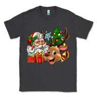 Smoke santa and reindeer Classic Tee - Zillion Design Studio