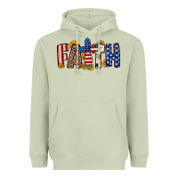 Matcha Faith USA flag sunflower Heavyweight Hoodie - Neo Western