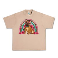 Burro french bulldog floral rainbow Urban Heavy Tee - Artiststas