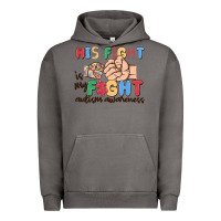 Pigment Tornado his fight is my fight autism awareness Urban Hoodie - MaliasSmallBusiness