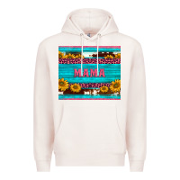 Pale Pink cowhide leopard sunflowers mama Premium Hoodie - BarkalooDesign