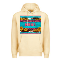 Pina Colada cowhide leopard sunflowers mama Premium Hoodie - BarkalooDesign