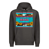 Smoke cowhide leopard sunflowers mama Premium Hoodie - BarkalooDesign