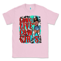 Bubblegum Pink long live cowgirls Classic Tee - texasbilliewilder