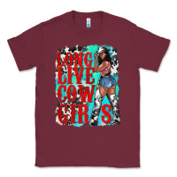 Burgundy long live cowgirls Classic Tee - texasbilliewilder
