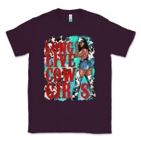 Plum long live cowgirls Classic Tee - texasbilliewilder