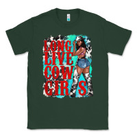 Sports Green long live cowgirls Classic Tee - texasbilliewilder