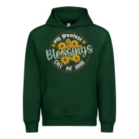 Forest Green my greatest blessing call me nana Urban Hoodie - MaliasSmallBusiness