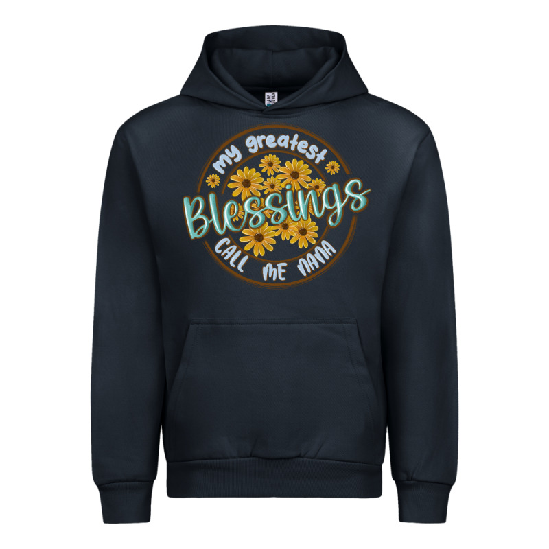 My Greatest Blessing Call Me Nana Urban Hoodie by MaliasSmallBusiness | Teevron