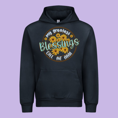My Greatest Blessing Call Me Nana Urban Hoodie Designed By Maliassmallbusiness