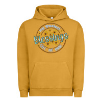 Pigment Peanut Butter my greatest blessing call me nana Urban Hoodie - MaliasSmallBusiness