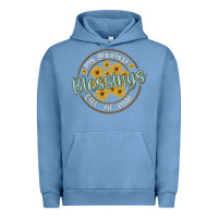 Pigment Pebble Blue my greatest blessing call me nana Urban Hoodie - MaliasSmallBusiness