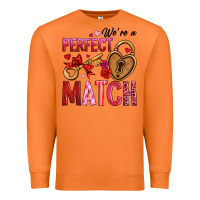 Carrot we're a perfect match Premium Sweatshirt - OliviaCreatesArt