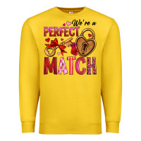 Lemon we're a perfect match Premium Sweatshirt - OliviaCreatesArt