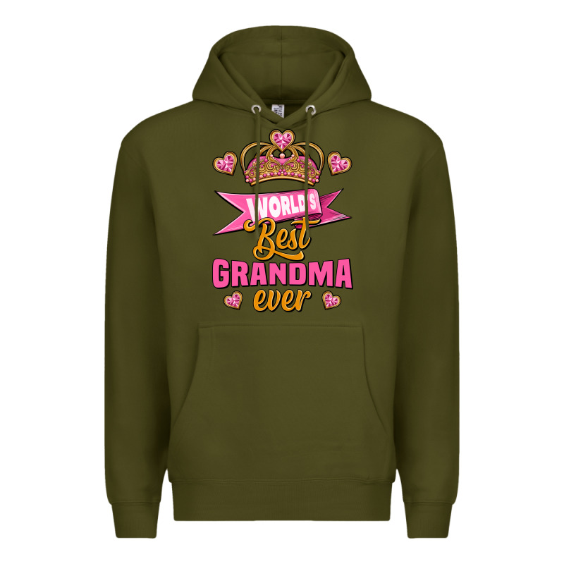 World's Best Grandma Ever Premium Hoodie by Jasminsmagicworld | Teevron