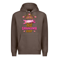 Coffee world's best grandma ever Premium Hoodie - Jasminsmagicworld