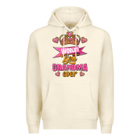 Sandshell world's best grandma ever Premium Hoodie - Jasminsmagicworld