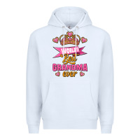 White world's best grandma ever Premium Hoodie - Jasminsmagicworld