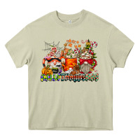 Mossy Hallothanksmas Gnome Coffee Cups Heavy Core Tee - CowhideDigitalArt