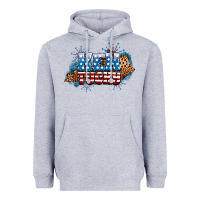 Heather Grey Fourth of July Kentucky Heavyweight Hoodie - Neo Western