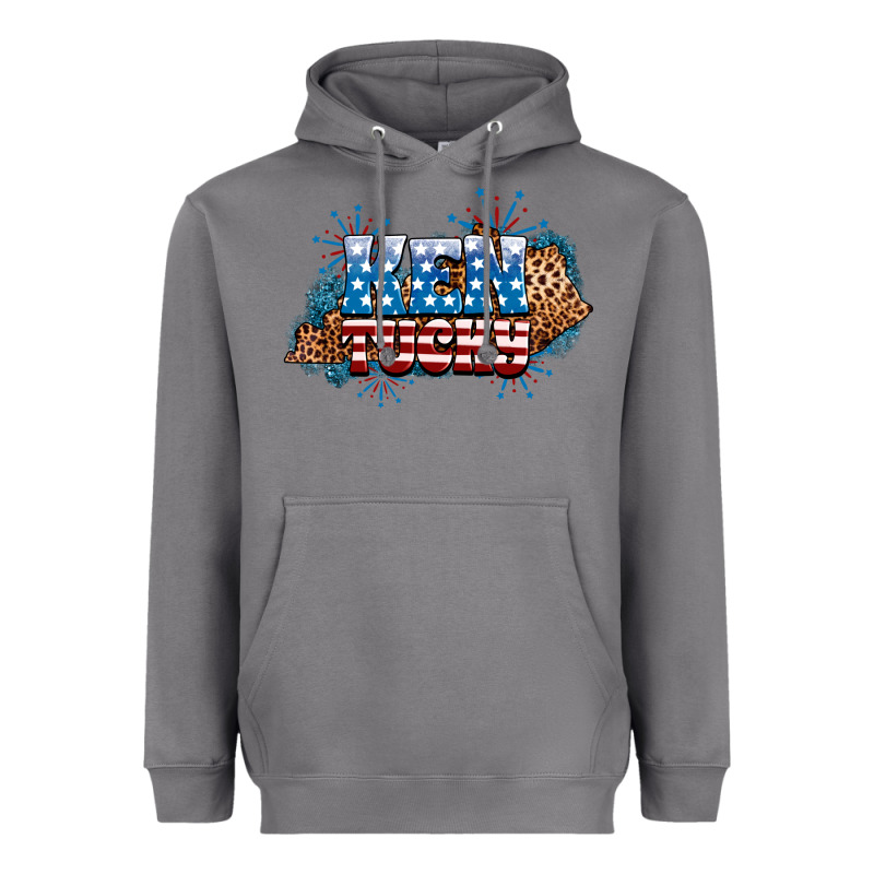 Fourth Of July Kentucky Heavyweight Hoodie by Neo Western | Teevron