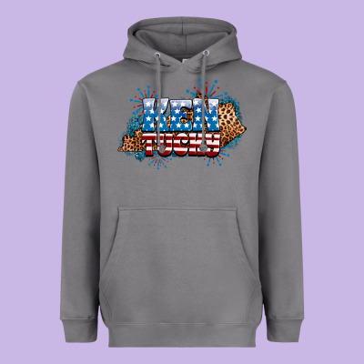 Fourth Of July Kentucky Heavyweight Hoodie Designed By Neo Western