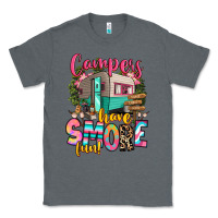 Charcoal Heather campers have smore fun Classic Tee - RanaPortraitStore