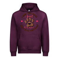 Mauve Wine i have two titles aunt and dog mom Urban Hoodie - MaliasSmallBusiness