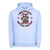Pigment Grape Ice i have two titles aunt and dog mom Urban Hoodie - MaliasSmallBusiness