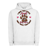 Pigment Lunar Rock i have two titles aunt and dog mom Urban Hoodie - MaliasSmallBusiness