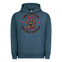 Pigment Midnight Navy i have two titles aunt and dog mom Urban Hoodie - MaliasSmallBusiness