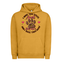 Pigment Peanut Butter i have two titles aunt and dog mom Urban Hoodie - MaliasSmallBusiness