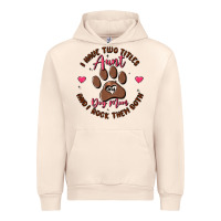 Sandshell i have two titles aunt and dog mom Urban Hoodie - MaliasSmallBusiness