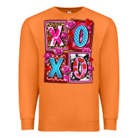Carrot xoxo with roses and candies olivia Premium Sweatshirt - OliviaCreatesArt