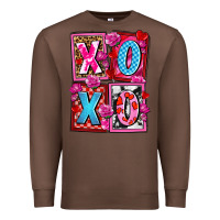 Chestnut xoxo with roses and candies olivia Premium Sweatshirt - OliviaCreatesArt