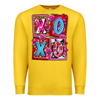 Lemon xoxo with roses and candies olivia Premium Sweatshirt - OliviaCreatesArt