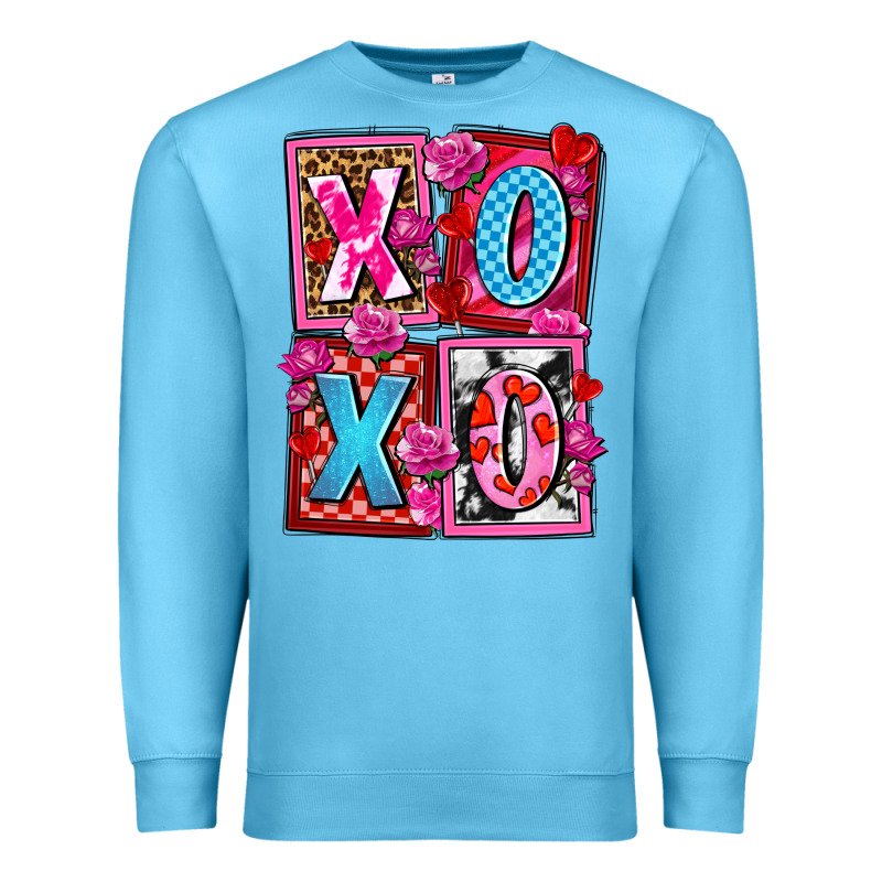 Xoxo With Roses And Candies Olivia Premium Sweatshirt by OliviaCreatesArt | Teevron