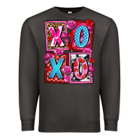 Smoke xoxo with roses and candies olivia Premium Sweatshirt - OliviaCreatesArt