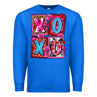 True Royal xoxo with roses and candies olivia Premium Sweatshirt - OliviaCreatesArt