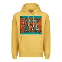 Antique Gold country girl Premium Hoodie - BarkalooDesign