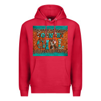 Cardinal country girl Premium Hoodie - BarkalooDesign