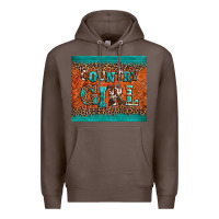 Coffee country girl Premium Hoodie - BarkalooDesign