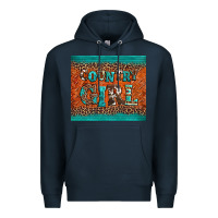 Navy country girl Premium Hoodie - BarkalooDesign
