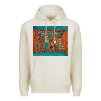 Oatmeal Heather country girl Premium Hoodie - BarkalooDesign