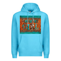 Ocean Blue country girl Premium Hoodie - BarkalooDesign