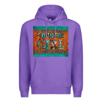 Purple country girl Premium Hoodie - BarkalooDesign