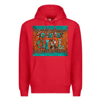 Red country girl Premium Hoodie - BarkalooDesign