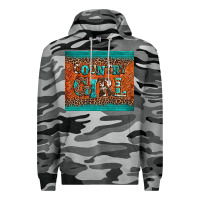 Slate Camo country girl Premium Hoodie - BarkalooDesign